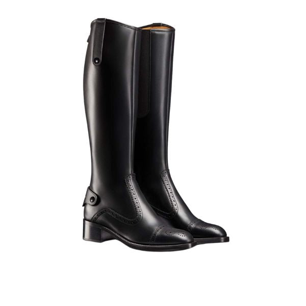 Anum Bags DD D FOLK HEELED HIGH BOOT BLACK