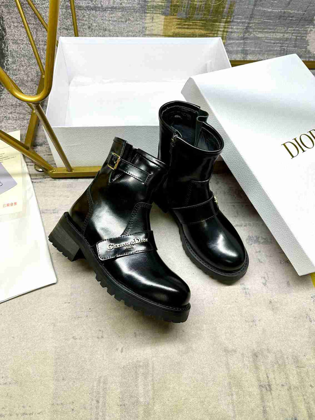 Ezyycart Bags DD D QUEST ANKLE BOOT BLACK KDT070VEA S900