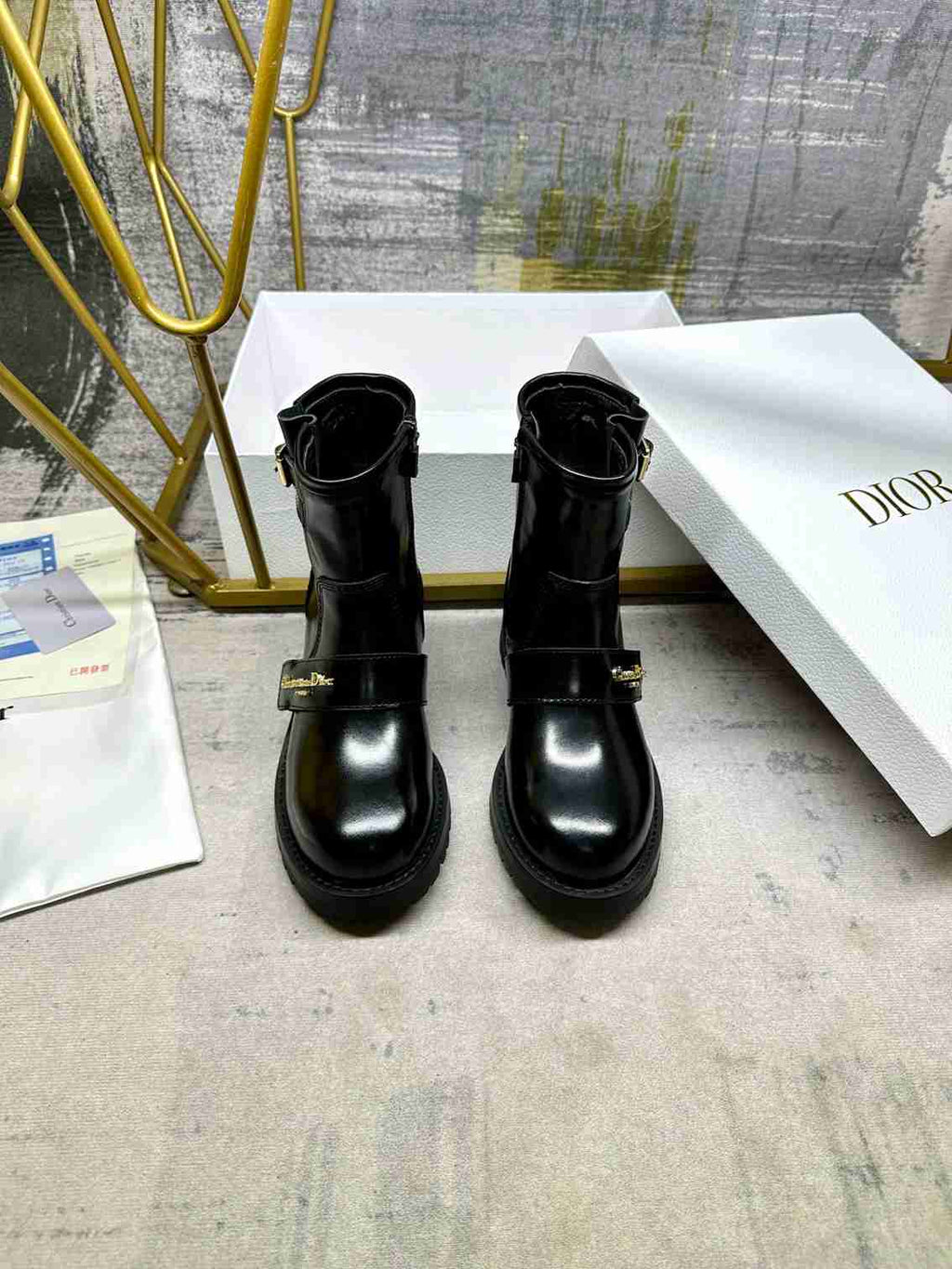 Ezyycart Bags DD D QUEST ANKLE BOOT BLACK KDT070VEA S900