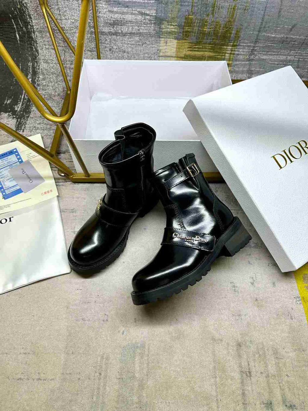 Ezyycart Bags DD D QUEST ANKLE BOOT BLACK KDT070VEA S900