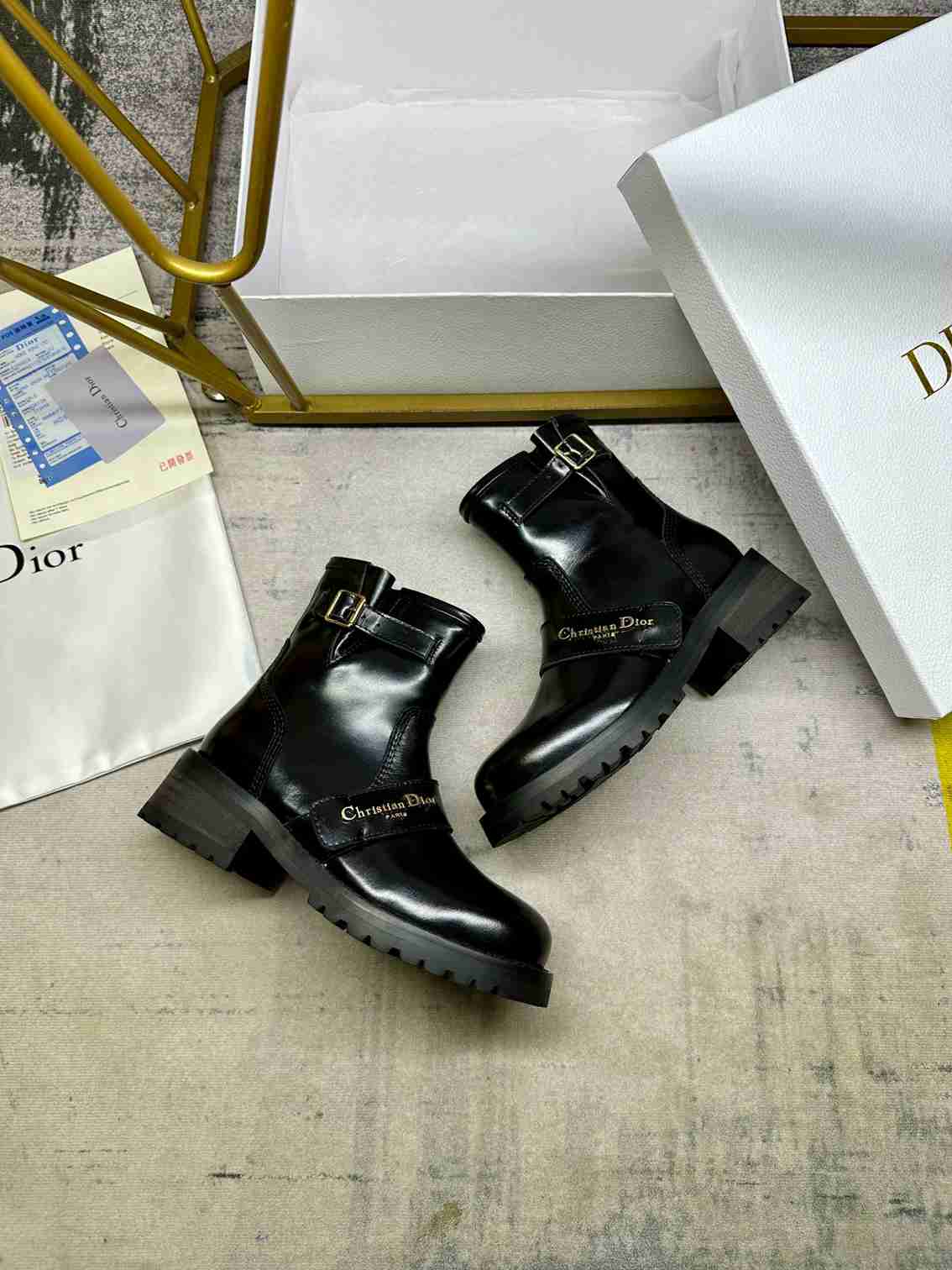 Ezyycart Bags DD D QUEST ANKLE BOOT BLACK KDT070VEA S900