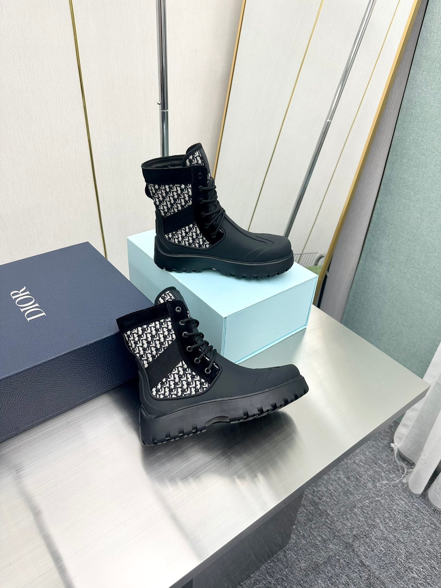 Ezyycart Bags DD GARDEN LACE UP BOOT BLACK 3BO315ZYH H961