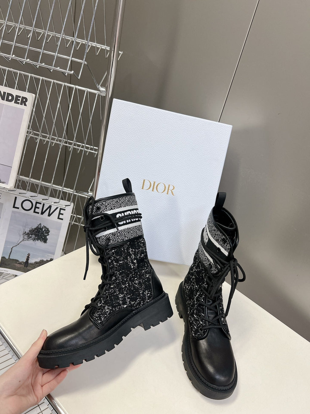 Ezyycart Bags DD D MAJOR BOOTS BLACK