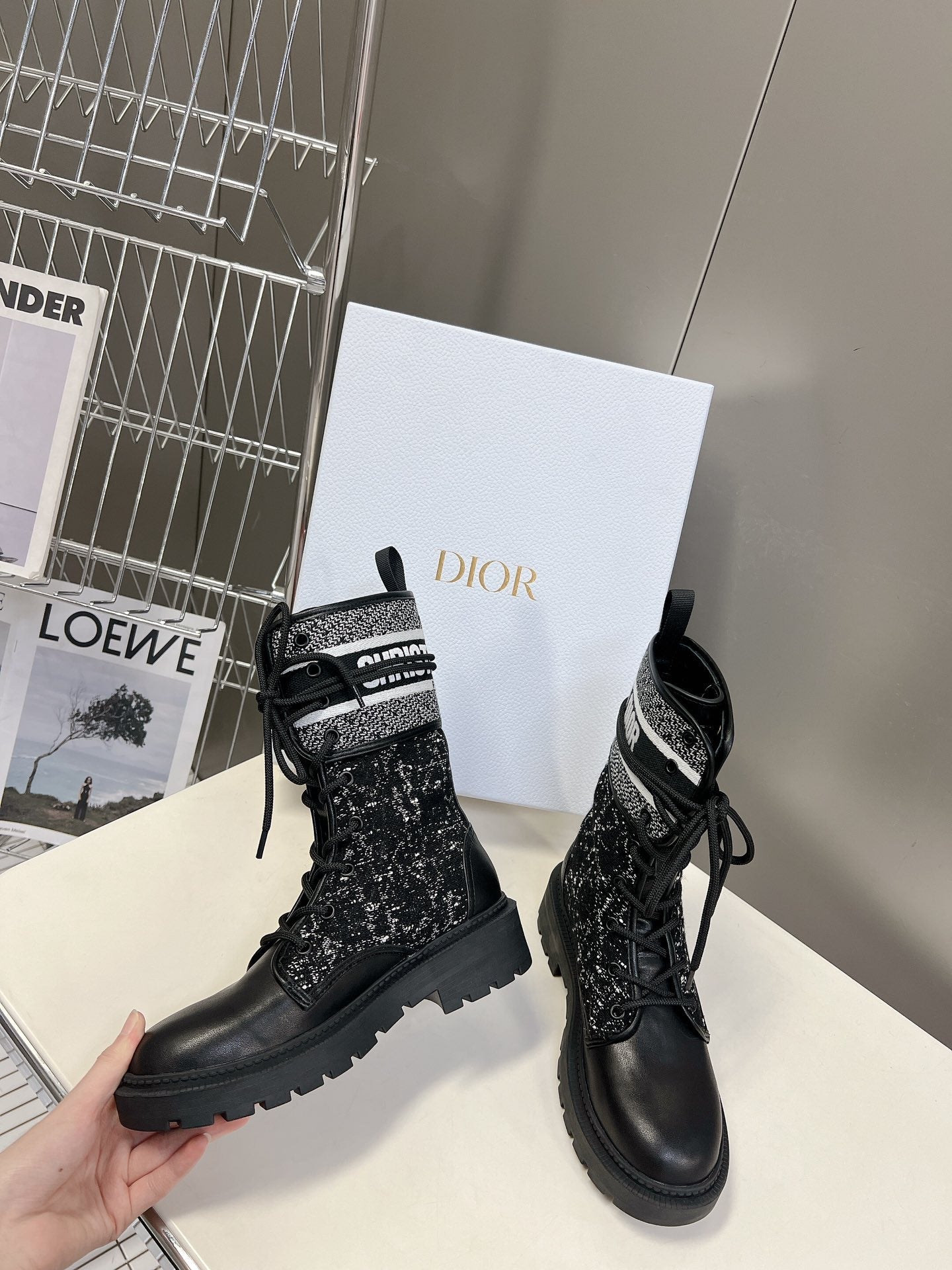 Ezyycart Bags DD D MAJOR BOOTS BLACK