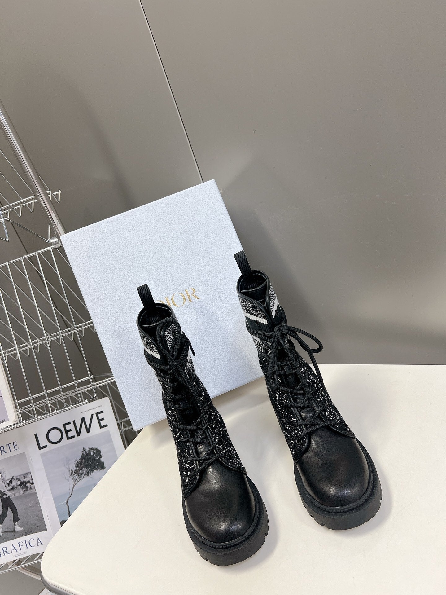Ezyycart Bags DD D MAJOR BOOTS BLACK