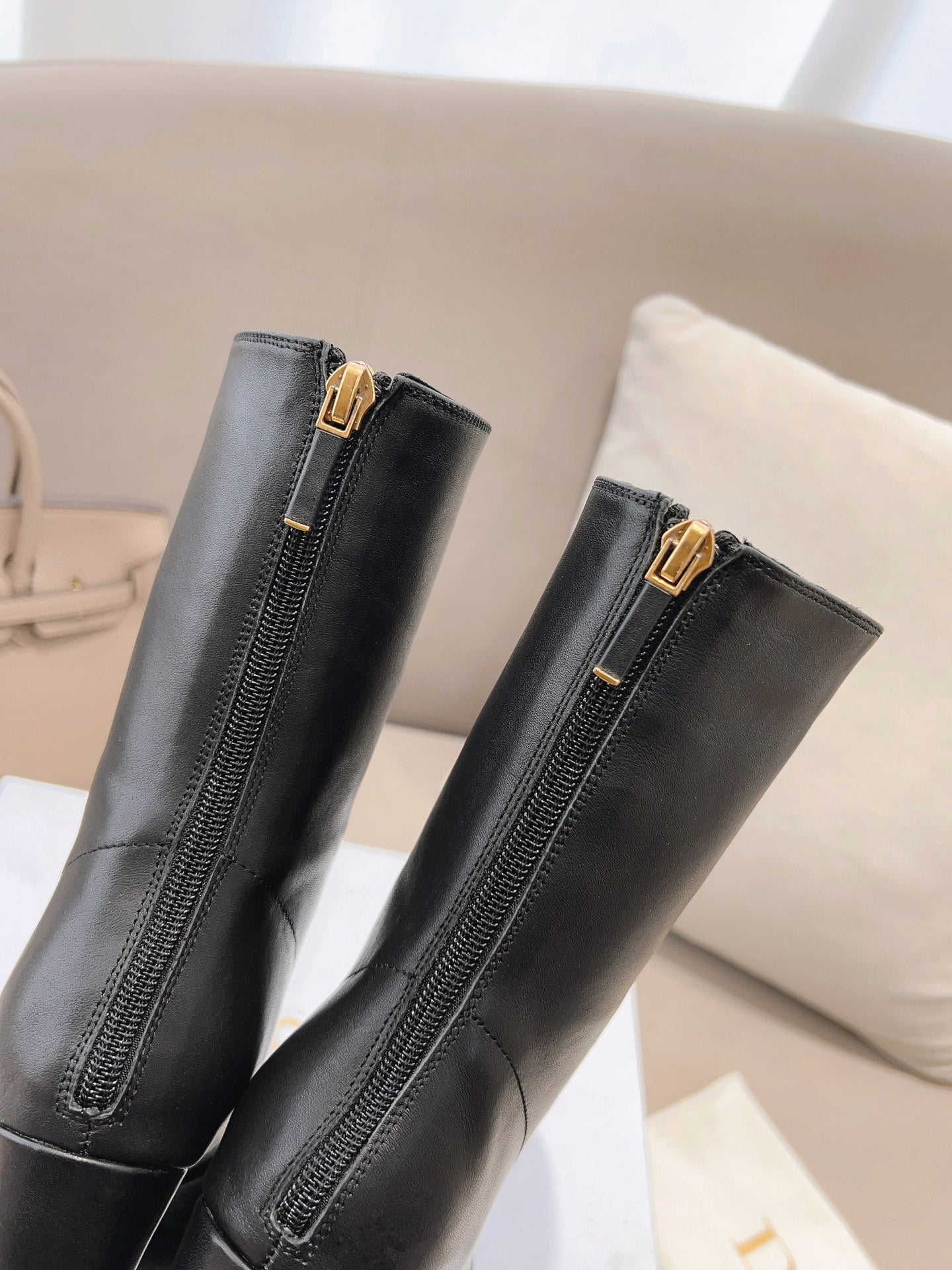 Ezyycart Bags DD D RISE ANKLE BOOTS BLACK
