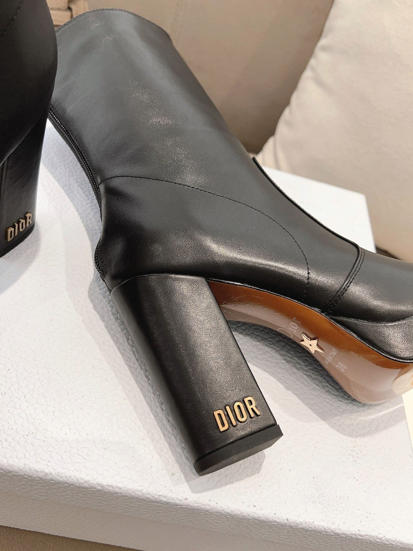 Ezyycart Bags DD D RISE ANKLE BOOTS BLACK