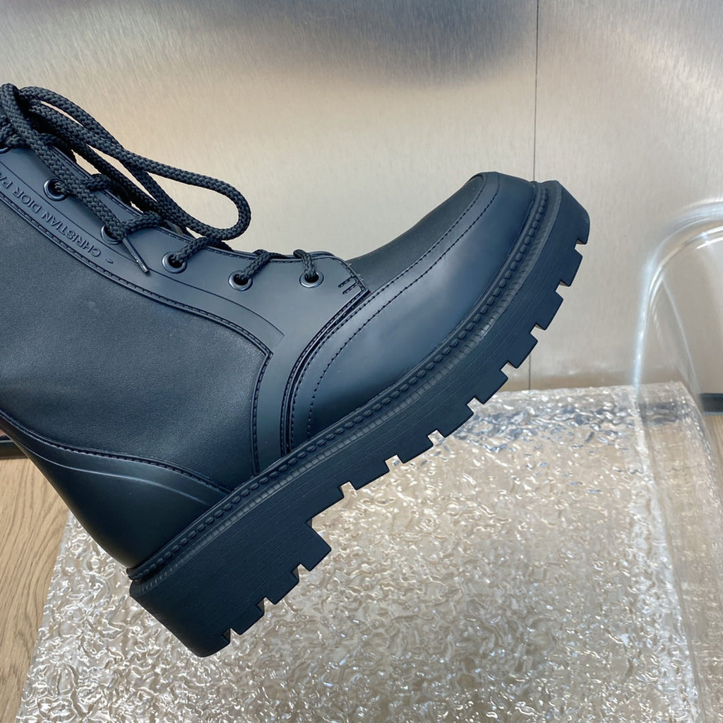 Ezyycart Bags DD D TRAP ANKLE BOOT BLACK