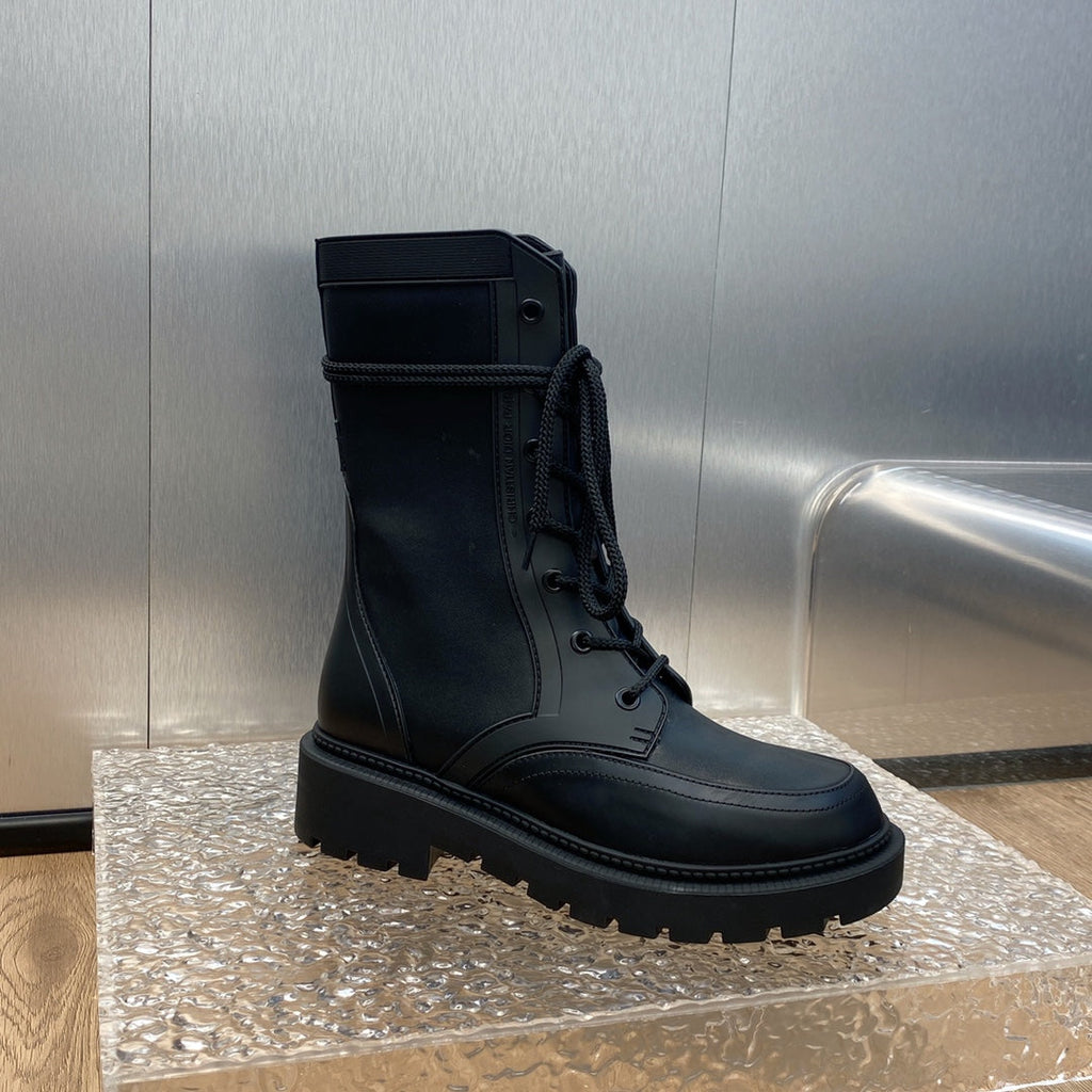 Ezyycart Bags DD D TRAP ANKLE BOOT BLACK