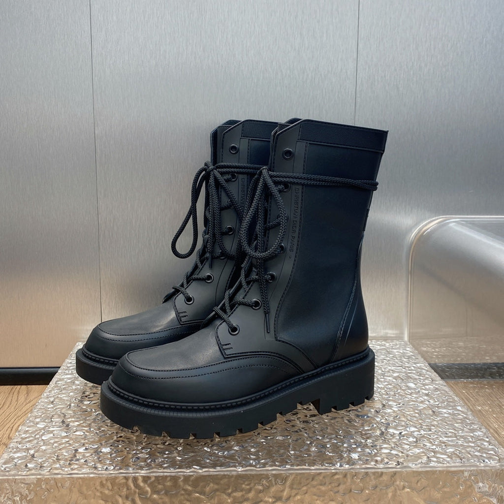 Ezyycart Bags DD D TRAP ANKLE BOOT BLACK