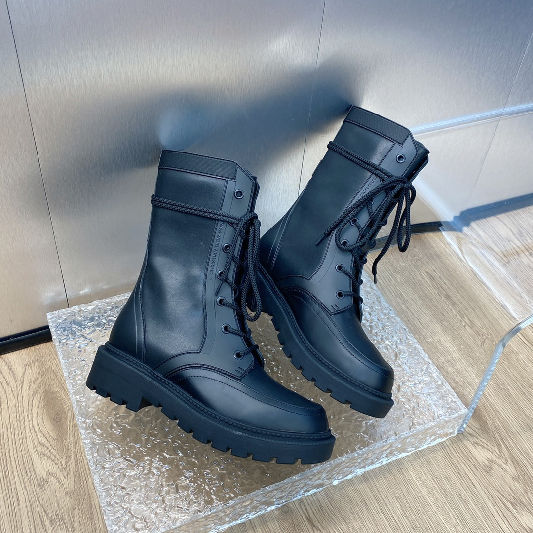 Ezyycart Bags DD D TRAP ANKLE BOOT BLACK