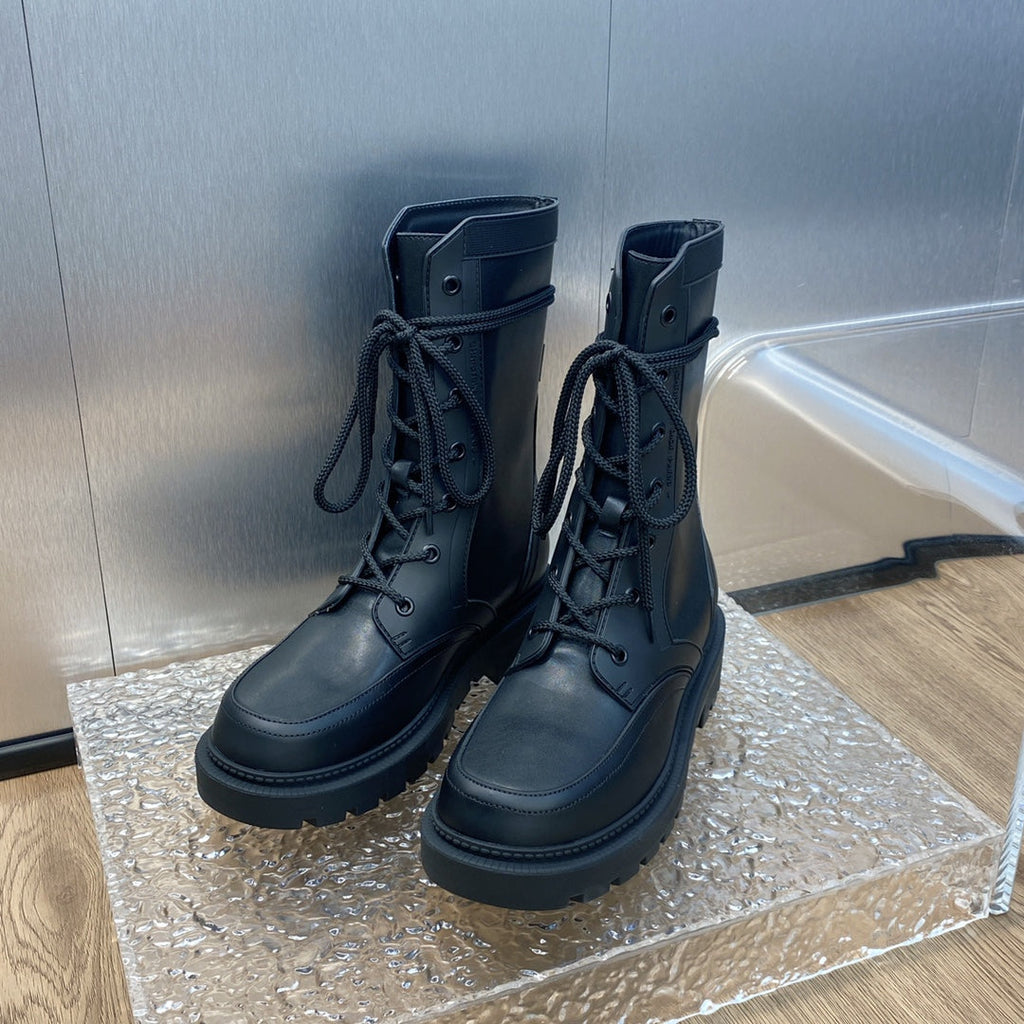 Ezyycart Bags DD D TRAP ANKLE BOOT BLACK