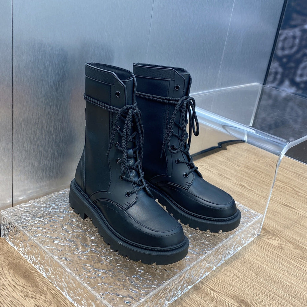 Ezyycart Bags DD D TRAP ANKLE BOOT BLACK