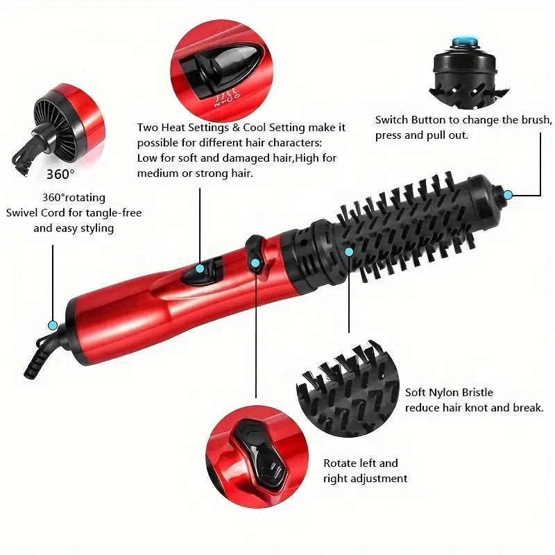 IonFusion 3-in-1 Ionen-Haartrocknerbürste