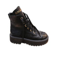 Anum Bags CHANEL CC LACE UP BOOT BLACK G45124 B14018 94305