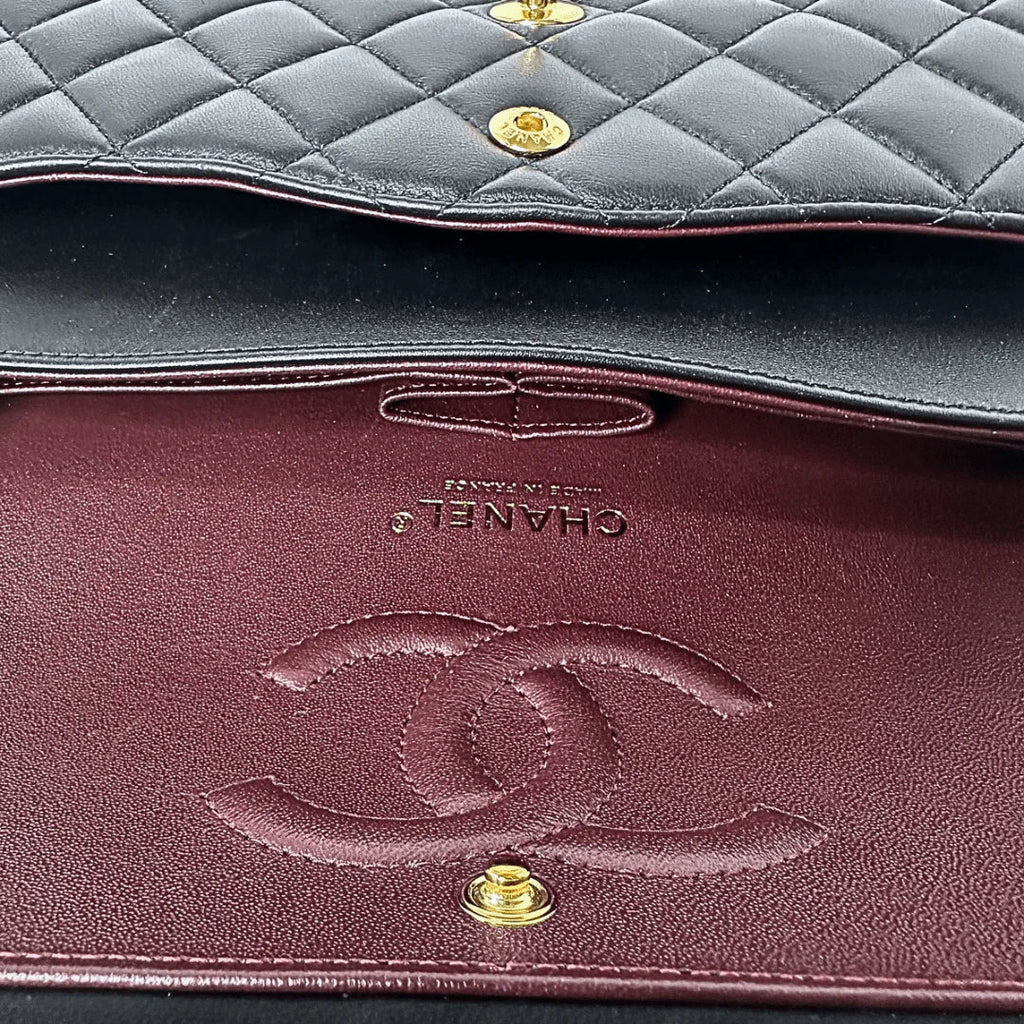 Anum Bags CHL CLASSIC 11.12 HANDBAG NAVY BLUE 9.9IN/25.5CM