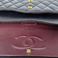 Anum Bags CHL CLASSIC 11.12 HANDBAG NAVY BLUE 9.9IN/25.5CM