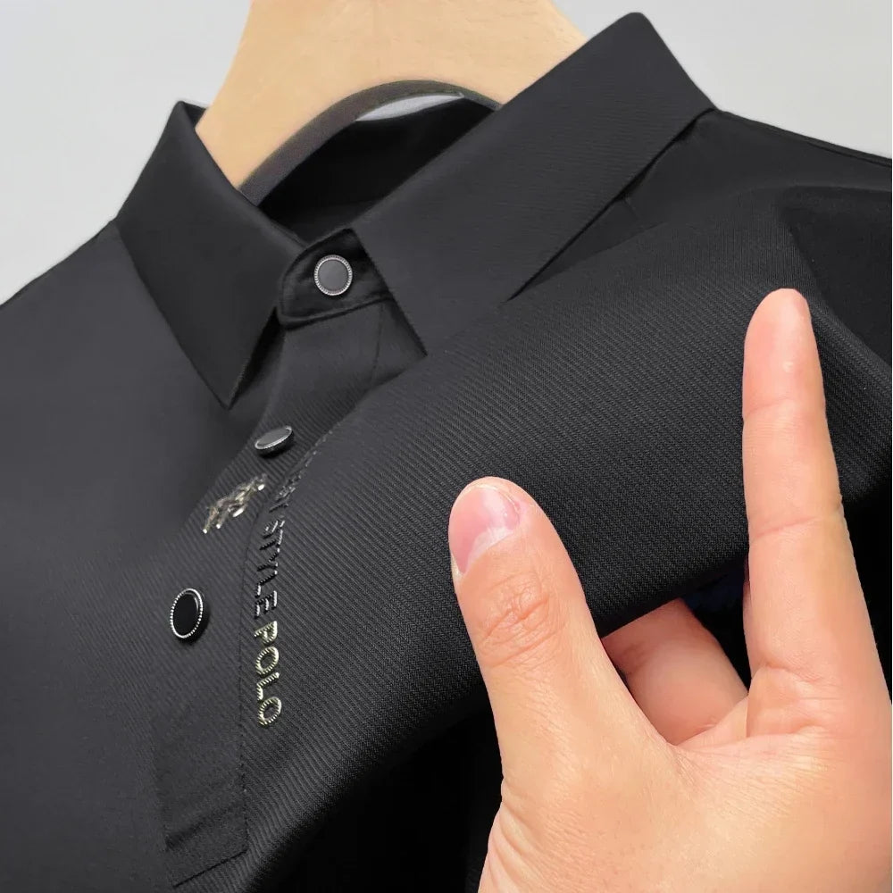 AeroCool Ice Silk Polohemd – Sommerlich & Elegant