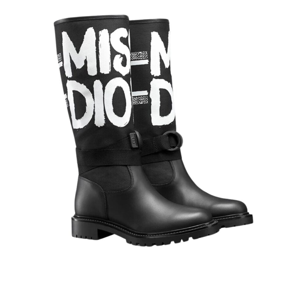 Ezyycart Bags DD D MAJOR BOOT WITH MISS DD PRINT BLACK KDI929CMV S17X