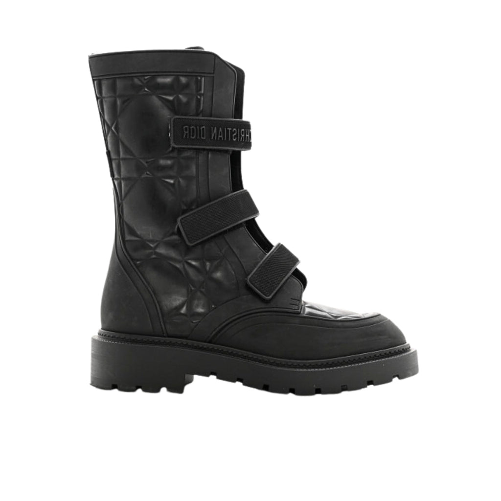 Ezyycart Bags DD DIO(R)EVOLUTION ANKLE BOOTS RUBBER MACCROCANNAGE BLACK