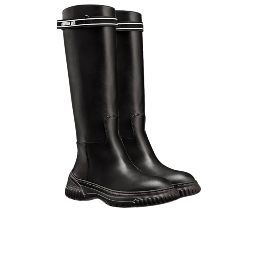 Ezyycart Bags DD D RACER BOOT CALFSKIN BLACK KDI781VEA S17X