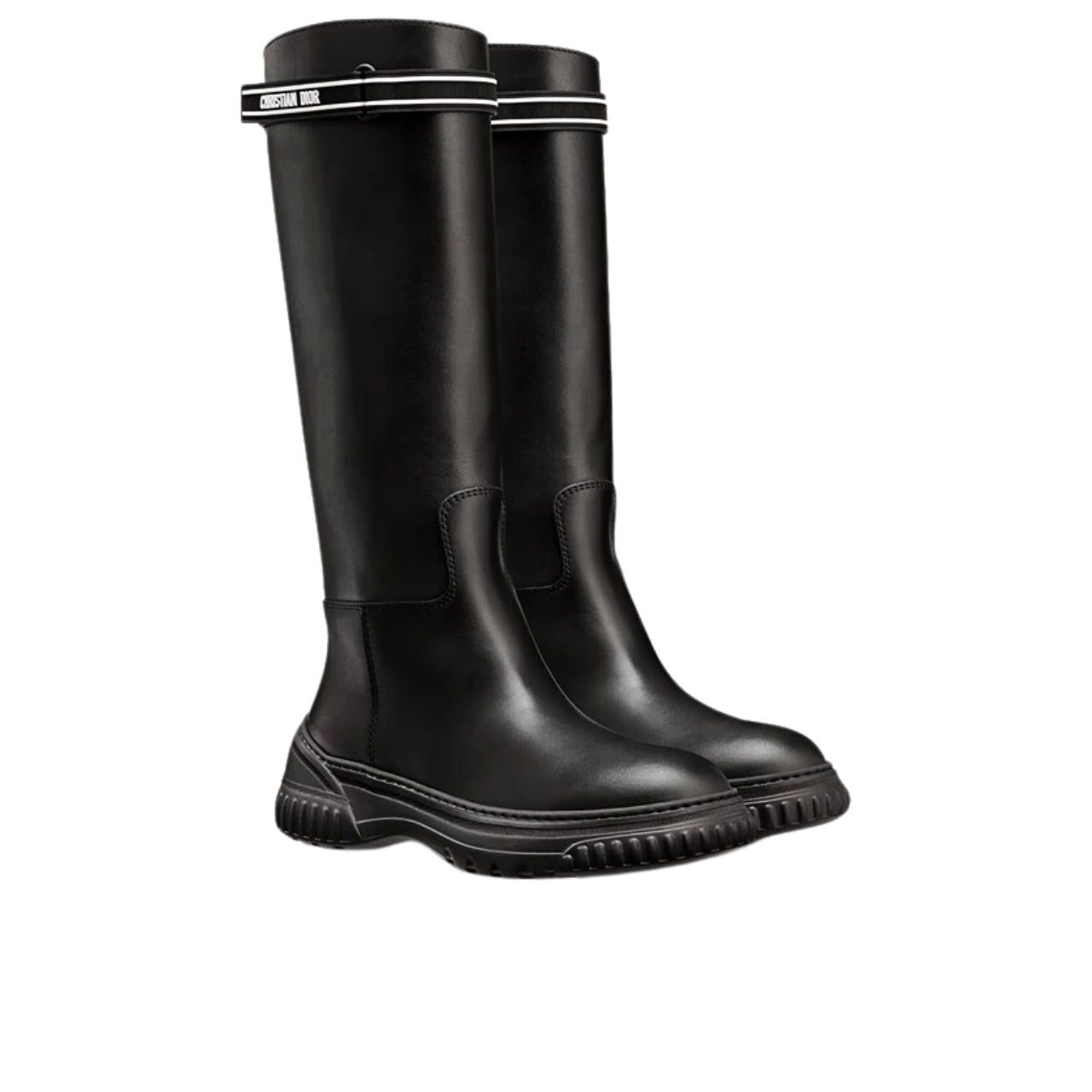 Ezyycart Bags DD D RACER BOOT CALFSKIN BLACK KDI781VEA S17X