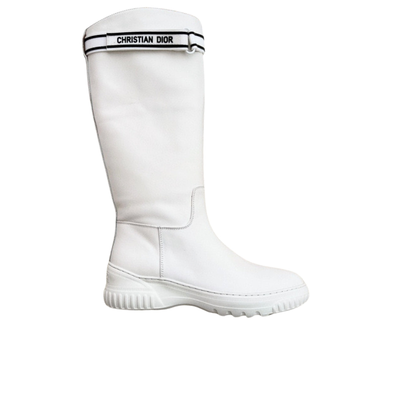 Ezyycart Bags DD D RACER BOOT CALFSKIN WHITE