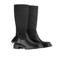 Ezyycart Bags DD D MAJOR BOOT FABRIC AND CALFSKIN IN BLACK AND BLACK