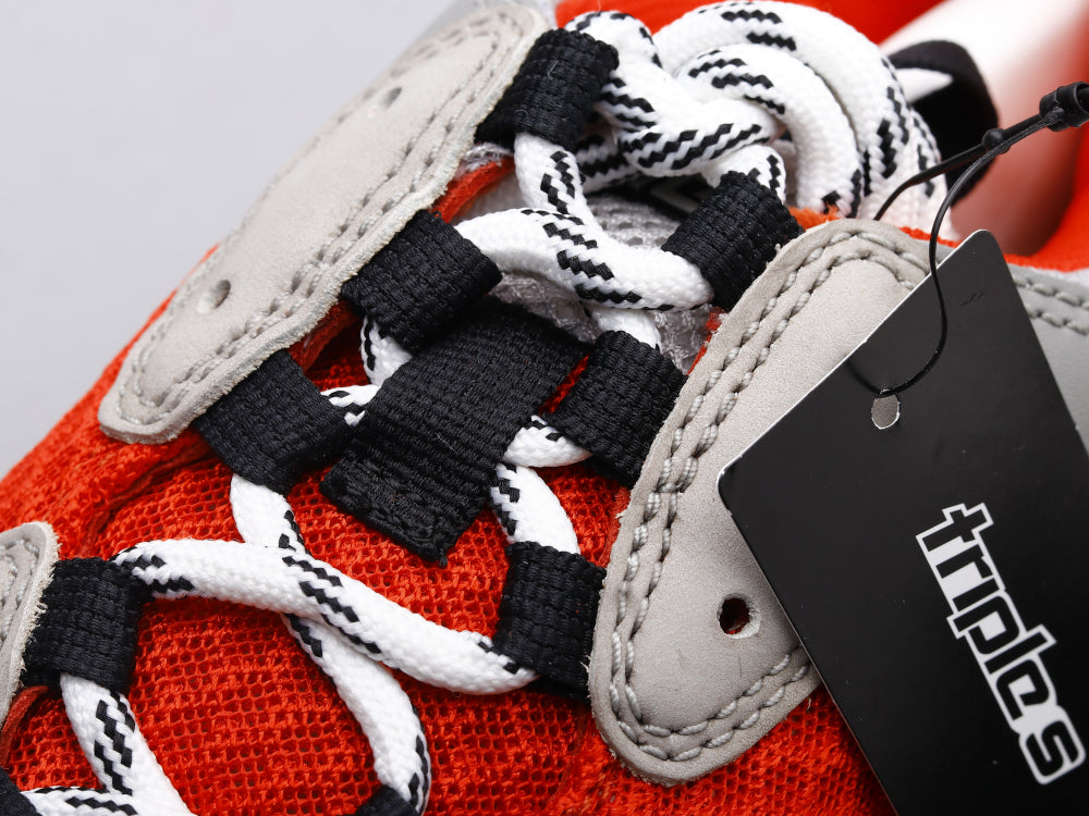 Ezyycart Bags Bla Triple S Gray and Red Sneaker