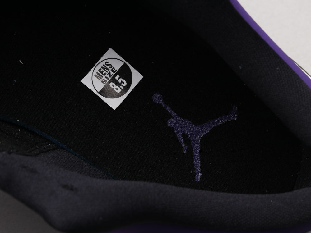 Ezyycart Bags AJ1 black and purple toes