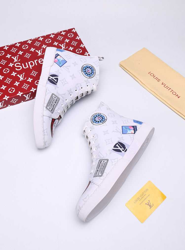 Anum Bags LUV Stellar Trainer Boot White Sneaker