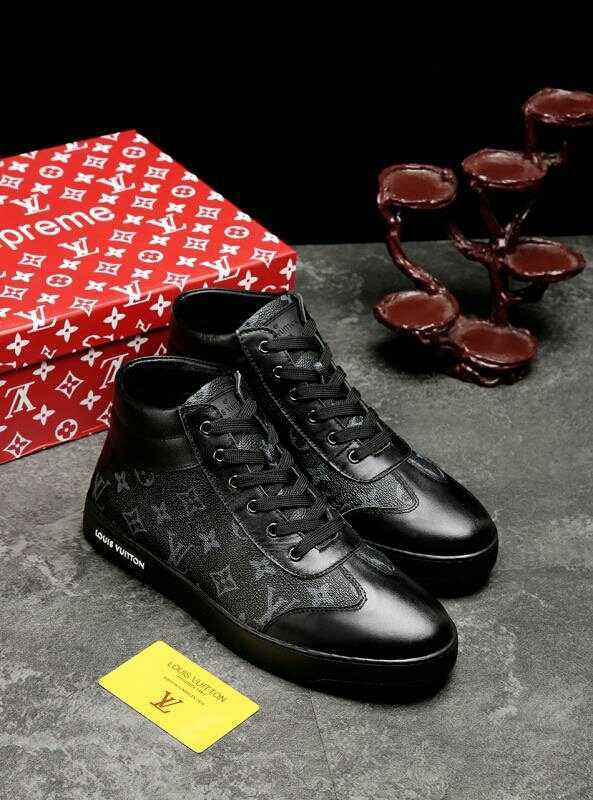 Anum Bags LUV HIgh Top Black Sneaker