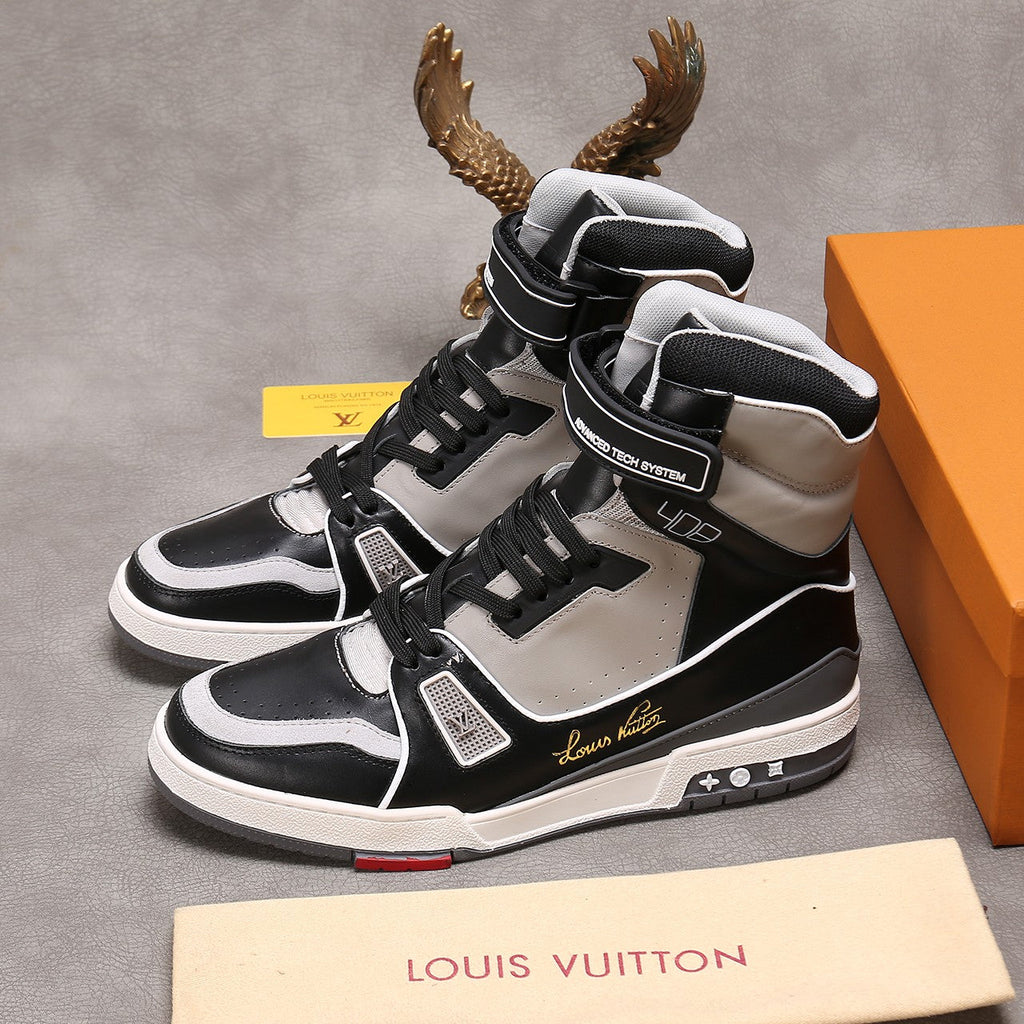 Anum Bags LUV Traners Inspired Black Gray Sneaker