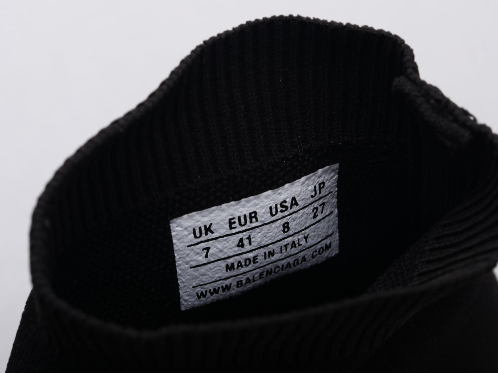 Ezyycart Bags Bla Socks Shoes Black and White Sneaker