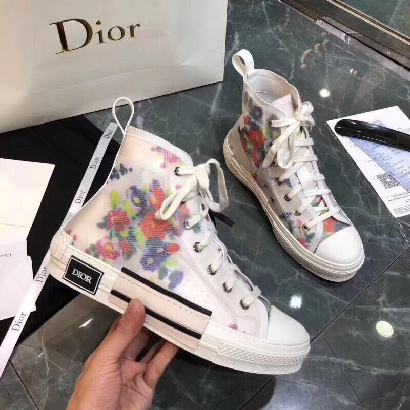 Anum Bags DIR B23 Flowers Technical Canvas Sneaker
