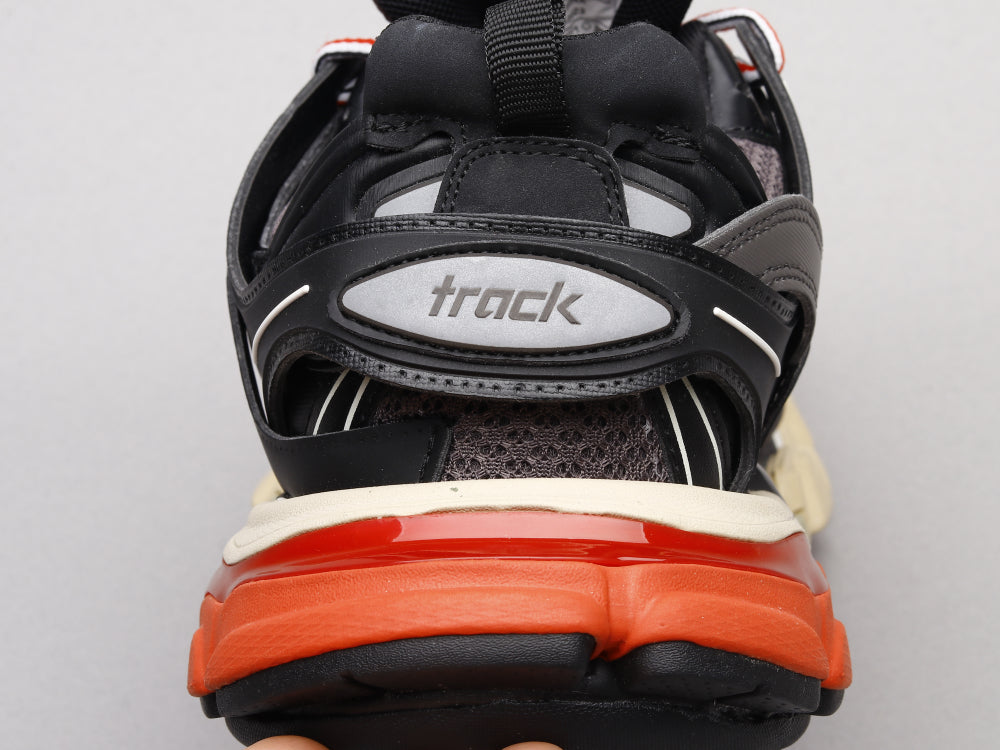Ezyycart Bags Bla Track Black Red Sneaker