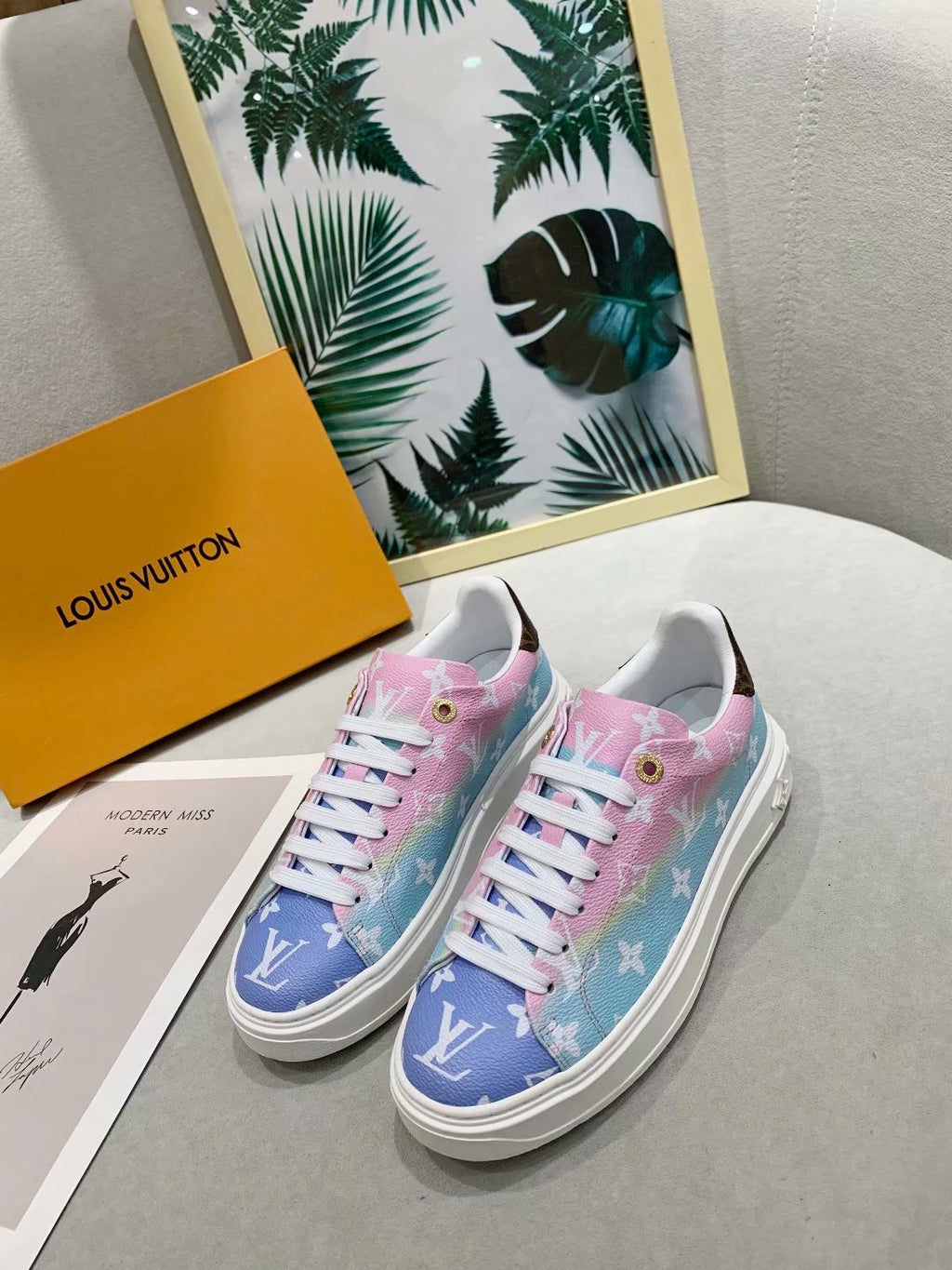 Anum Bags LUV Casual Low Pink Sneaker