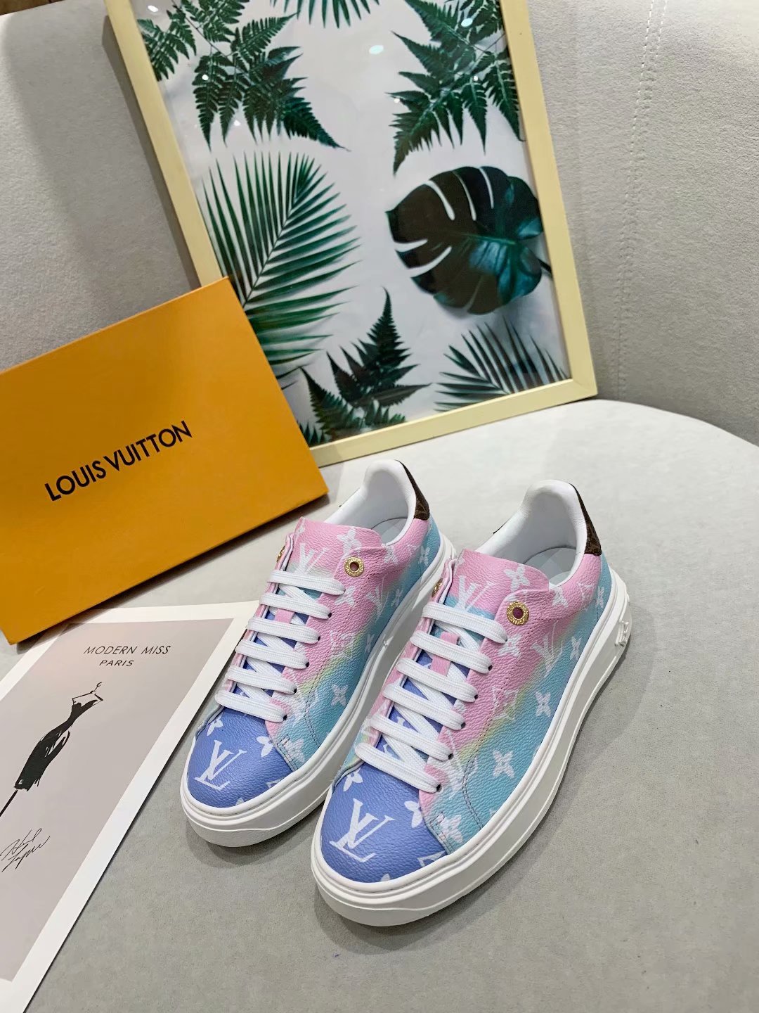 Anum Bags LUV Casual Low Pink Sneaker