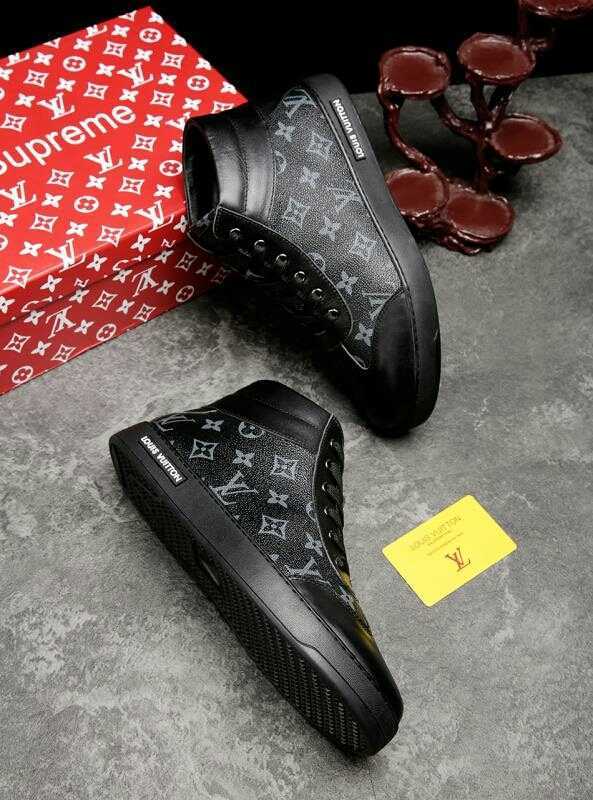 Anum Bags LUV HIgh Top Black Sneaker