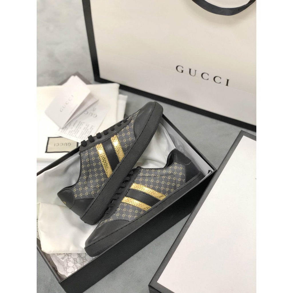 Ezyycart Bags MO-GCI Black Gold Sneaker 094