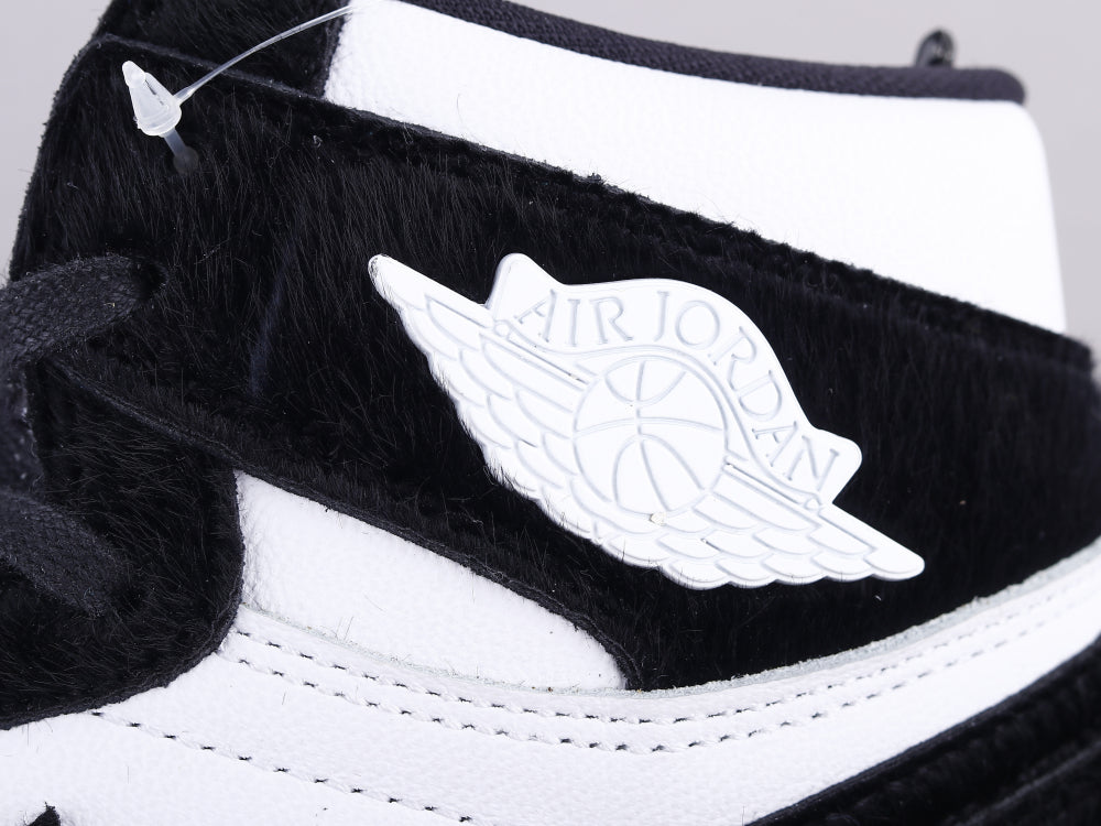 Ezyycart Bags AJ1 horsehair black and white