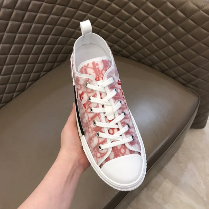 Anum Bags DIR B23 Red Oblique LOW-TOP SNEAKER
