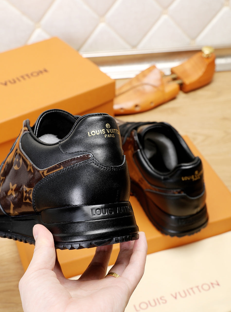 Anum Bags LUV Casual Black Brown Sneaker