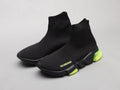 Ezyycart Bags Bla Socks Air Cushion Black Green Sneaker