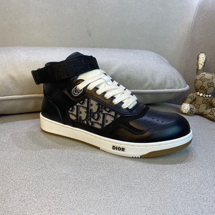 Anum Bags DIR B27 BLACK HIGH-TOP SNEAKER