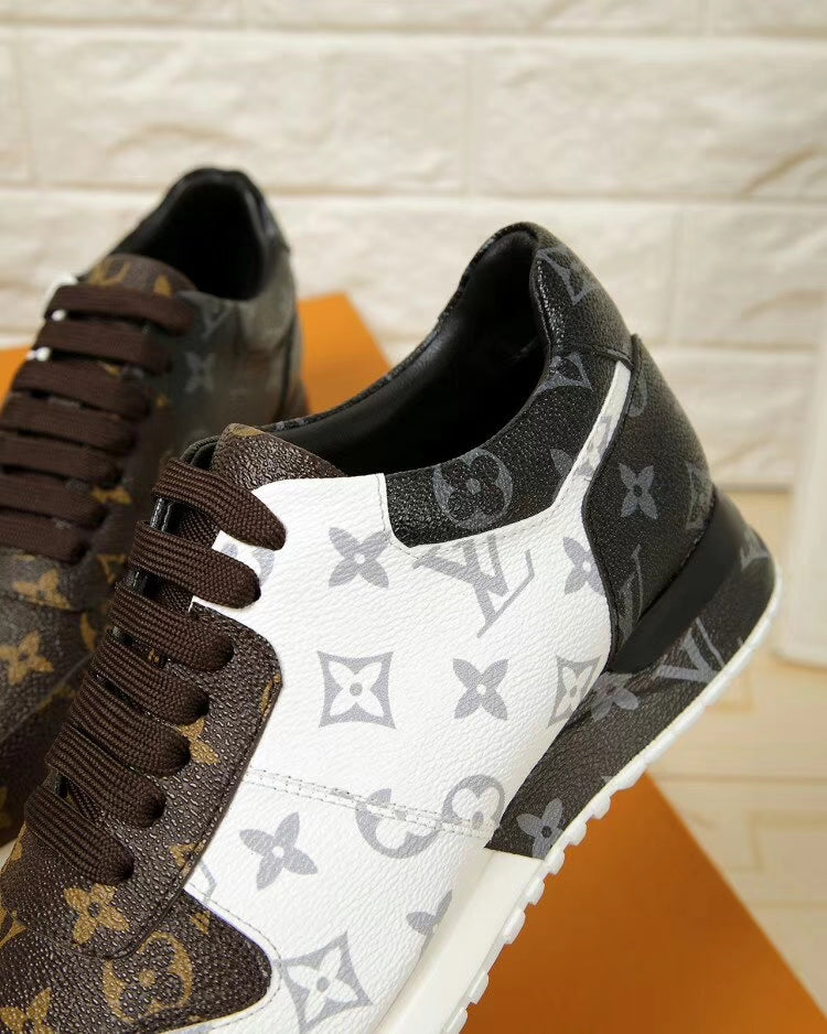 Anum Bags LUV Run Away Brown White Sneaker
