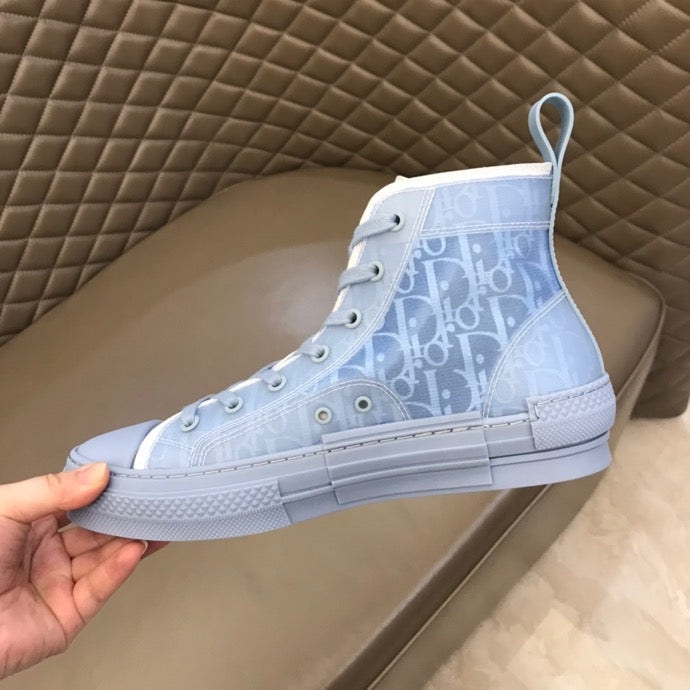 Anum Bags DIR B23 BLUE HIGH-TOP SNEAKER