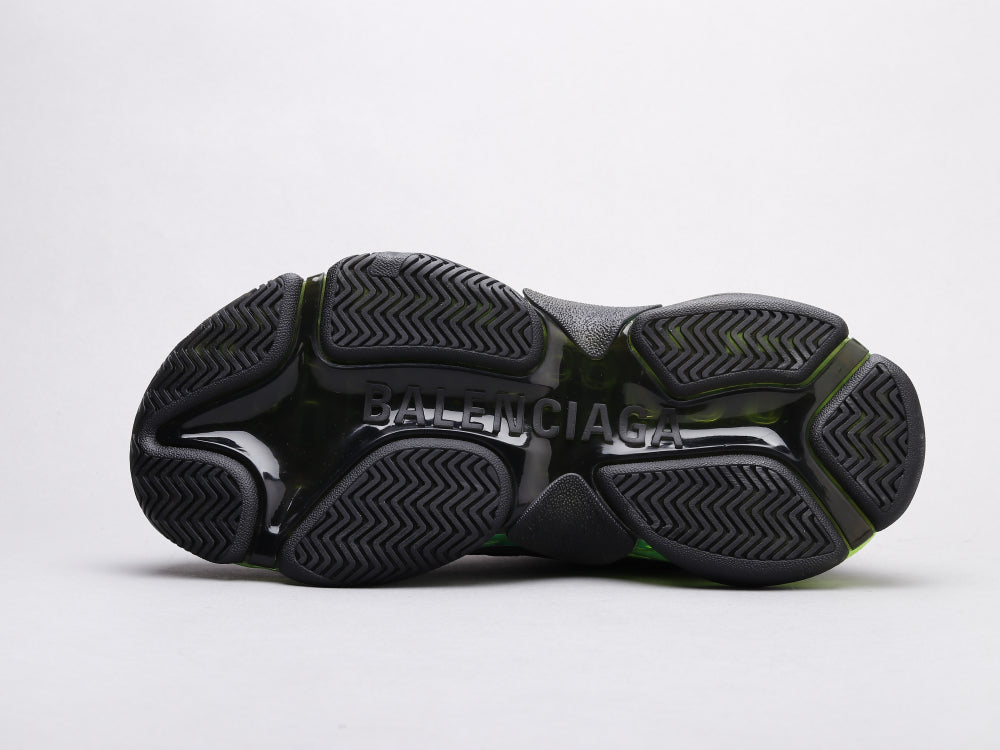 Ezyycart Bags Bla Triple S Black Green Sneaker