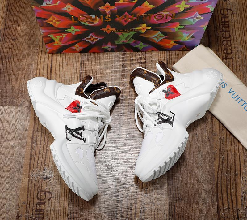 Anum Bags LUV Archlight White Brown Sneaker