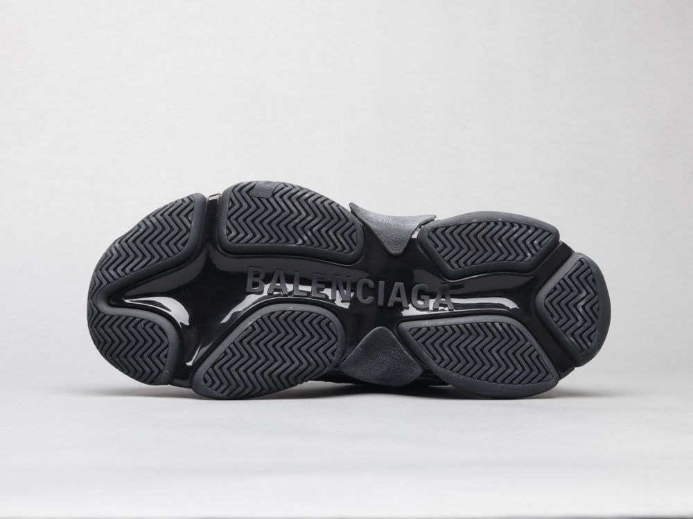 Ezyycart Bags Bla Triple S Air Cushion Black Sneaker